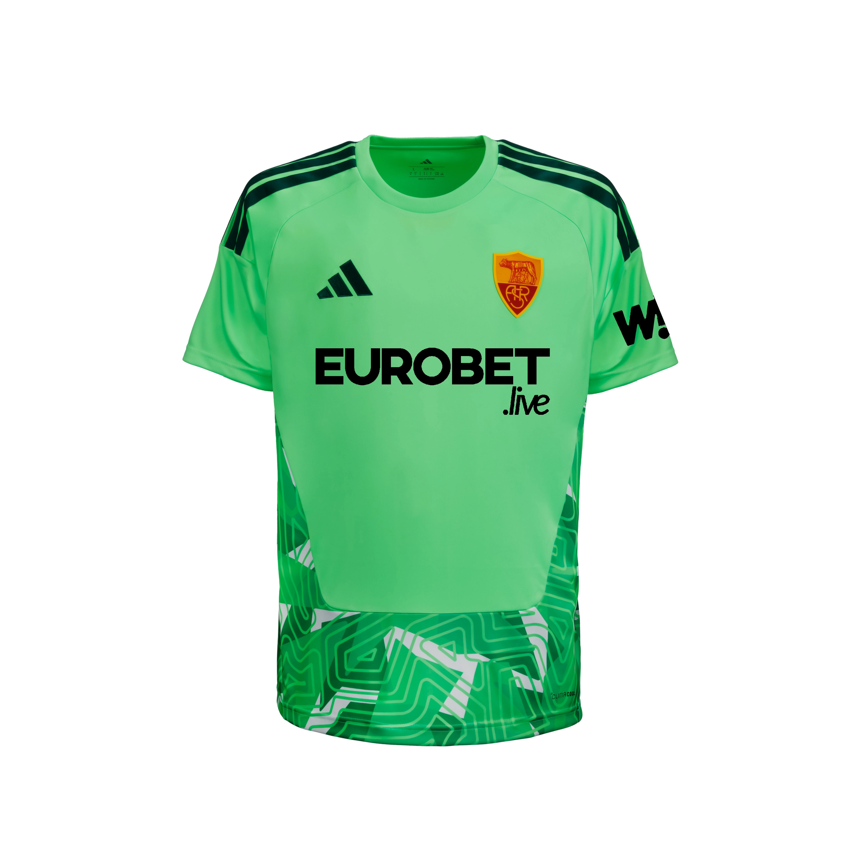 Maglia Match Portiere AS Roma 2026/27, Verde