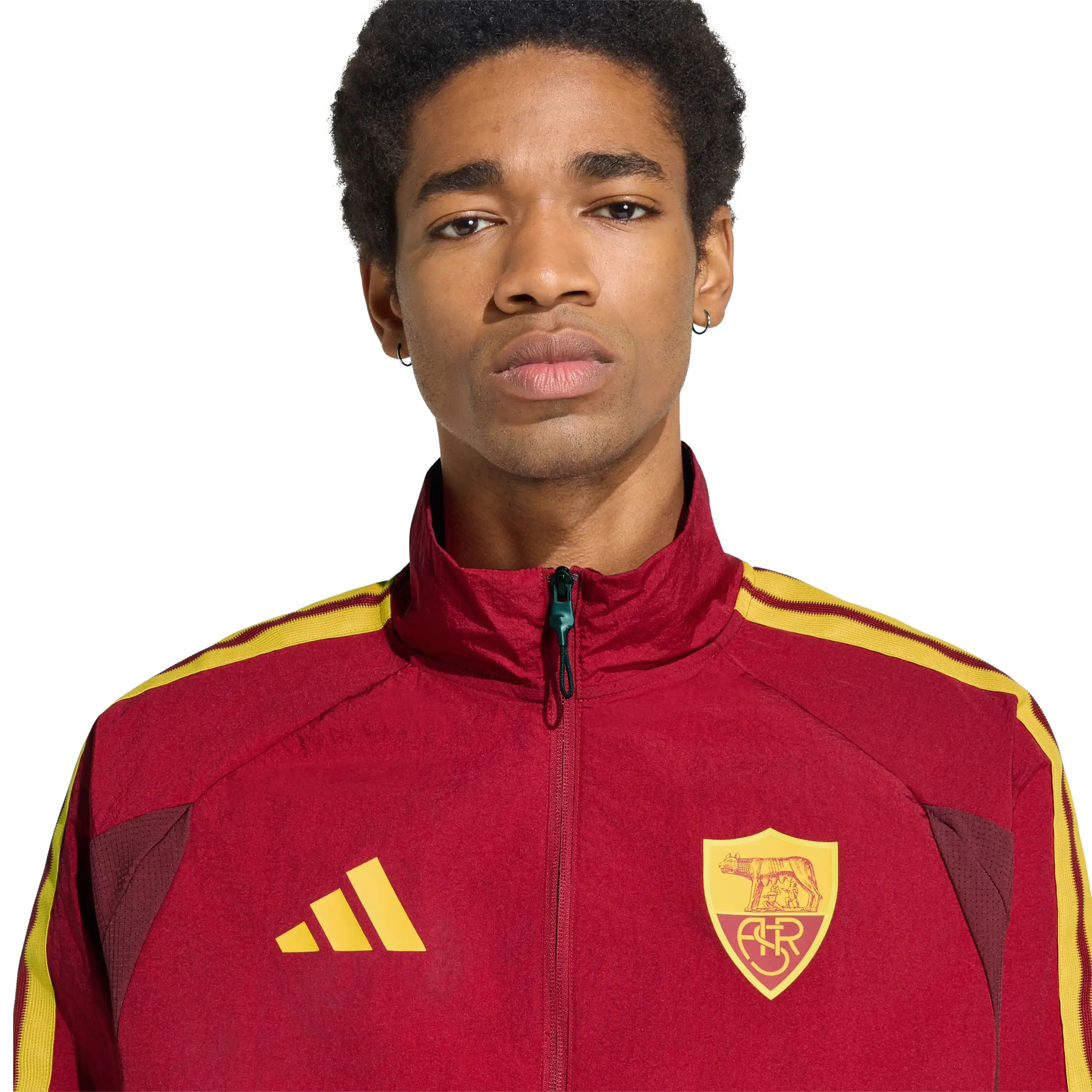 Giacca Anthem con cappuccio e zip integrale AS Roma 2026/27