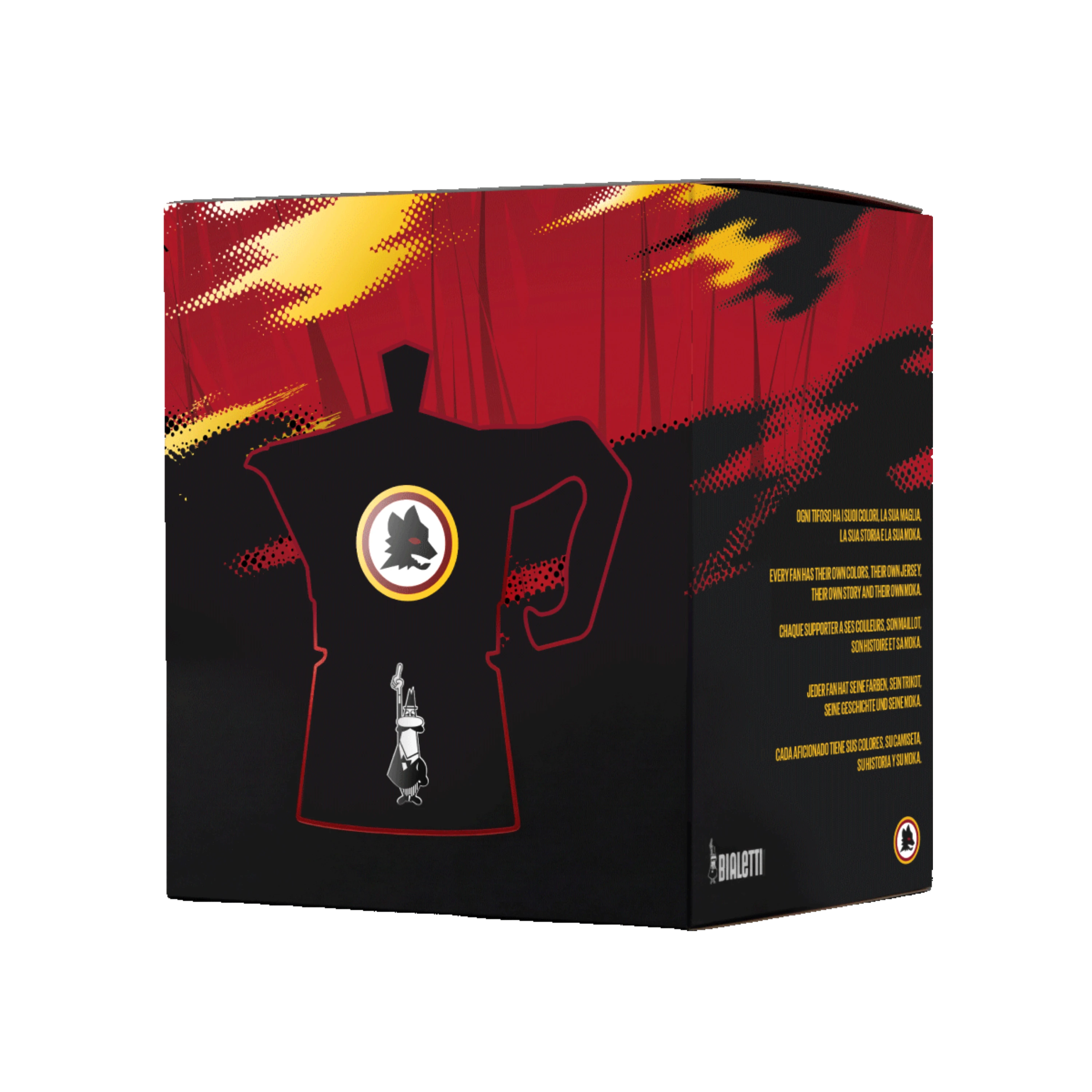 Bialetti x AS Roma Moka Express 3 Cups