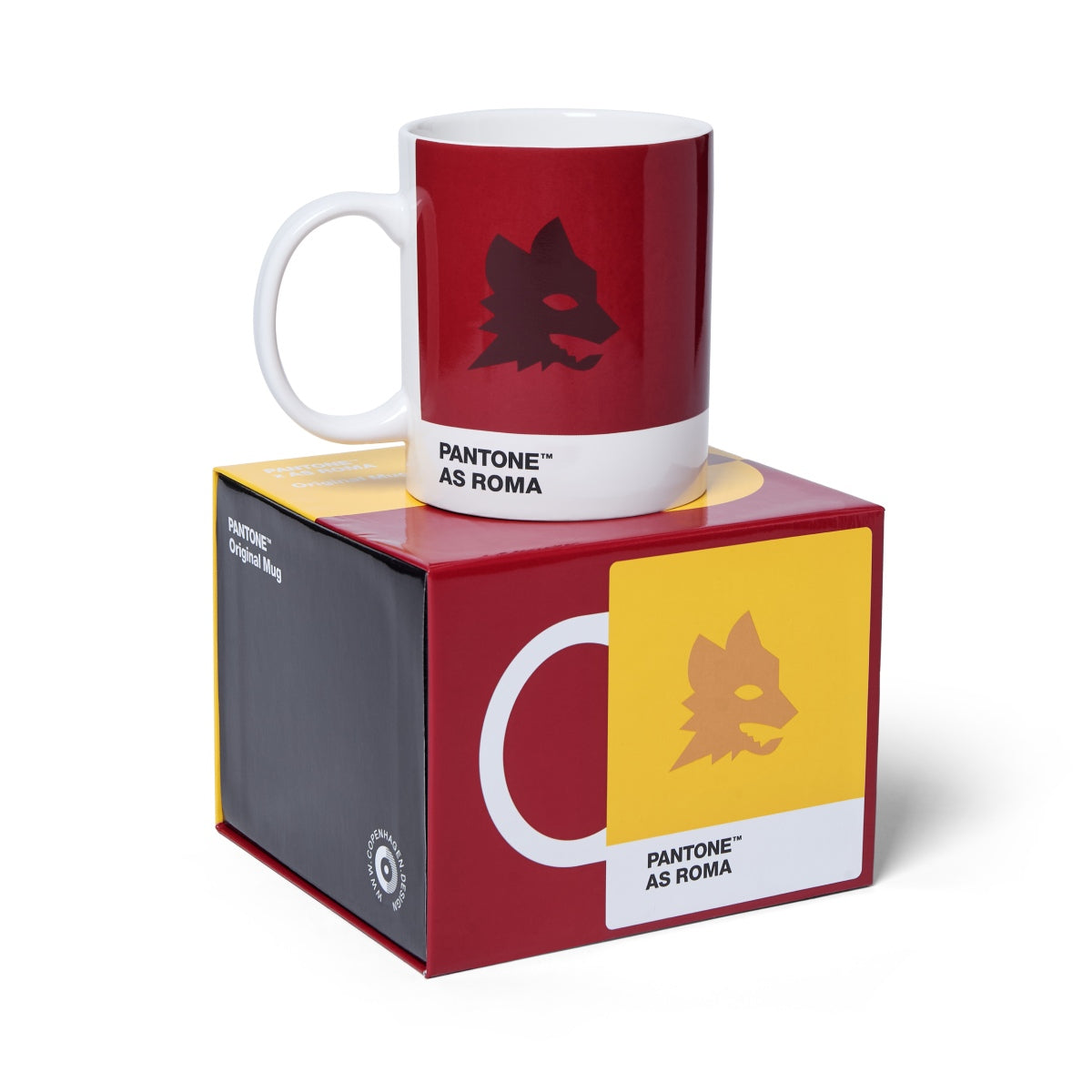 Tazza Pantone in gift box AS Roma