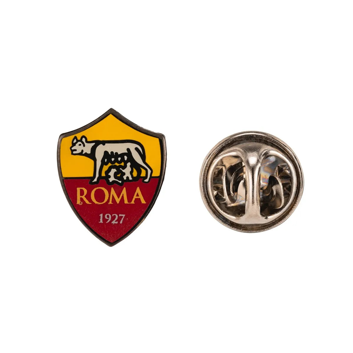 Spilla In Metallo Smaltato con Logo AS Roma