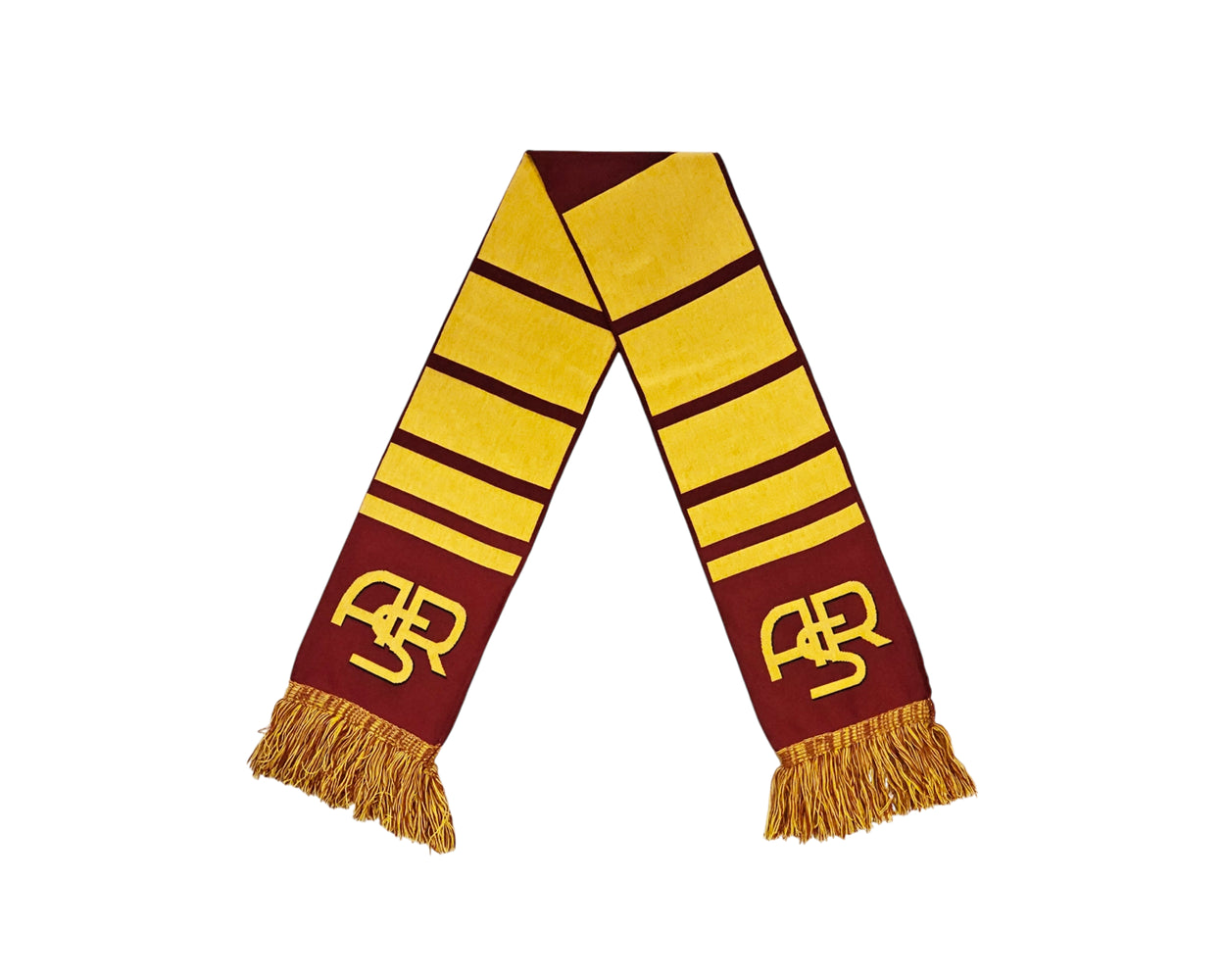 Sciarpa stadio a righe con logo ASR