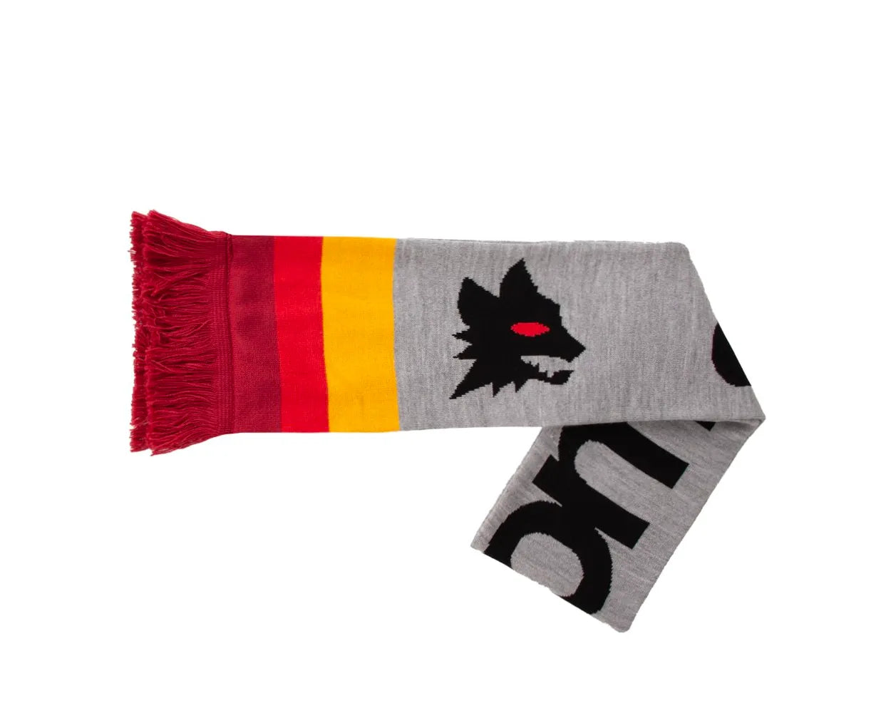 Sciarpa AS Roma con logo Lupetto