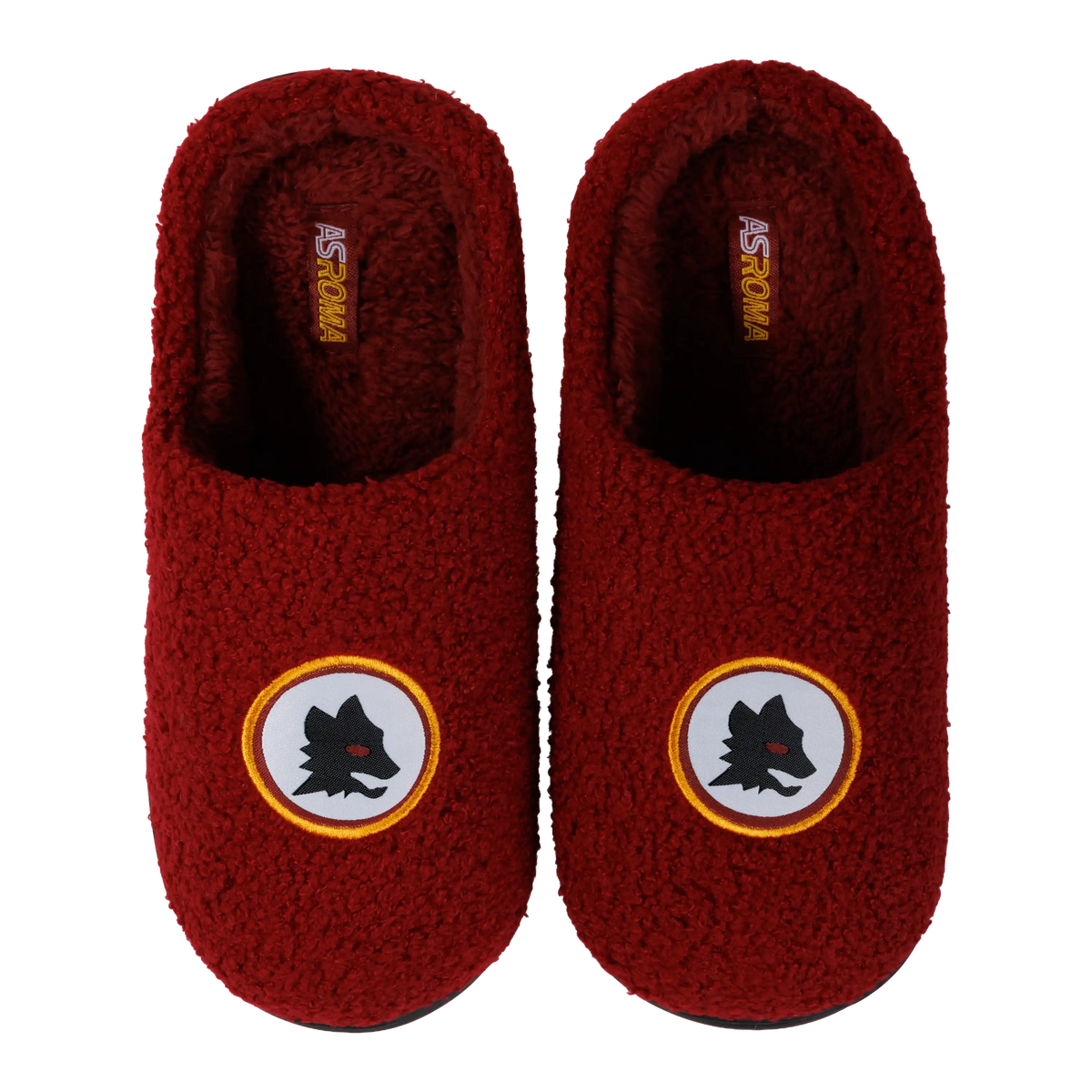 Pantofole Teddy con logo Lupetto