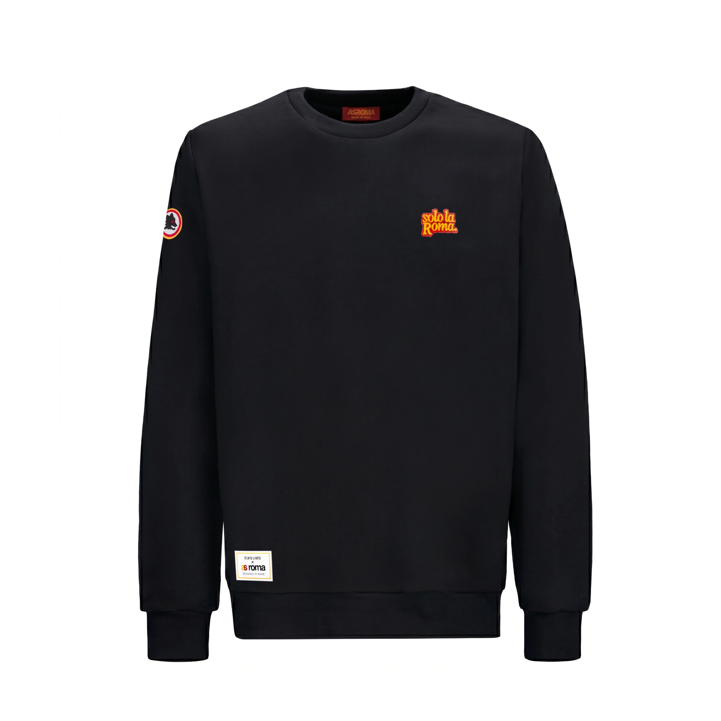 Felpa “Elvis Lives” x AS Roma, Nero