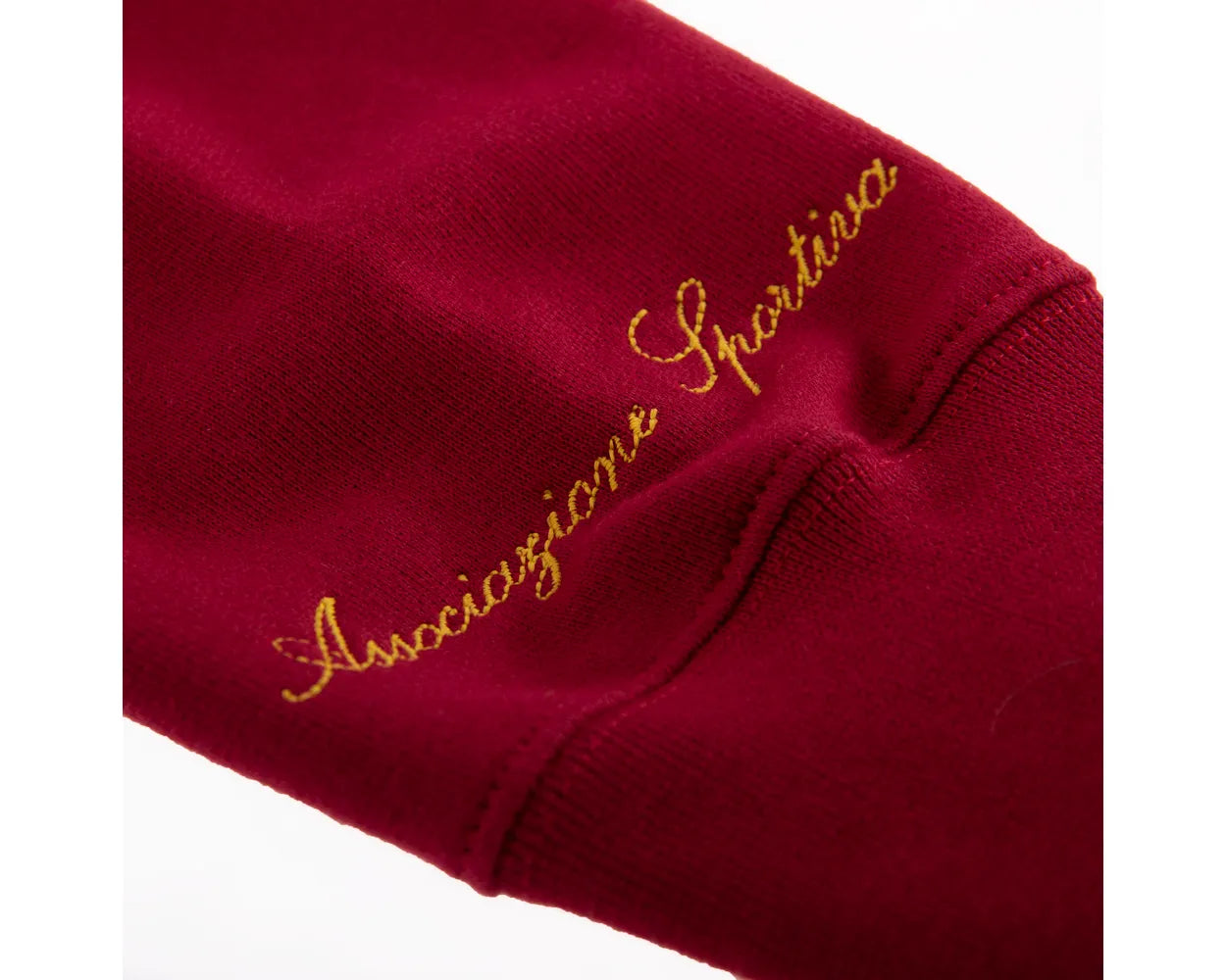 AS Roma Heritage Collection Crest Logo Hoodie, Men, Red