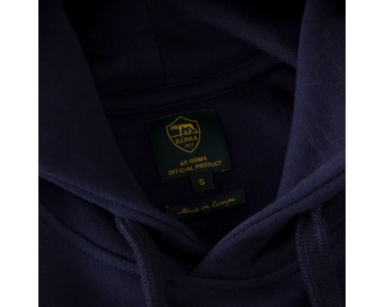 AS Roma Heritage Collection Crest Logo Hoodie, Men, Blue