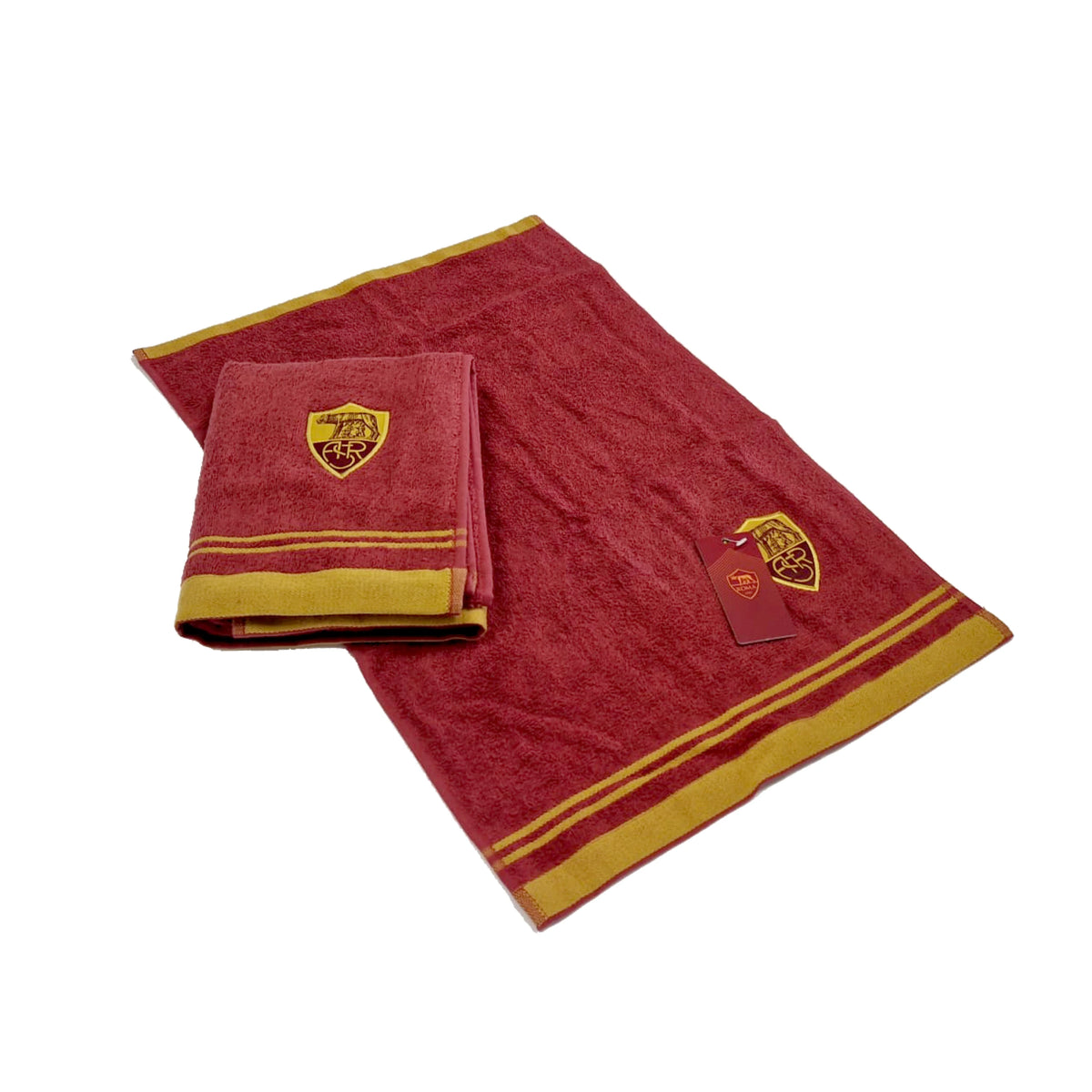 Set teli da bagno con logo Heritage