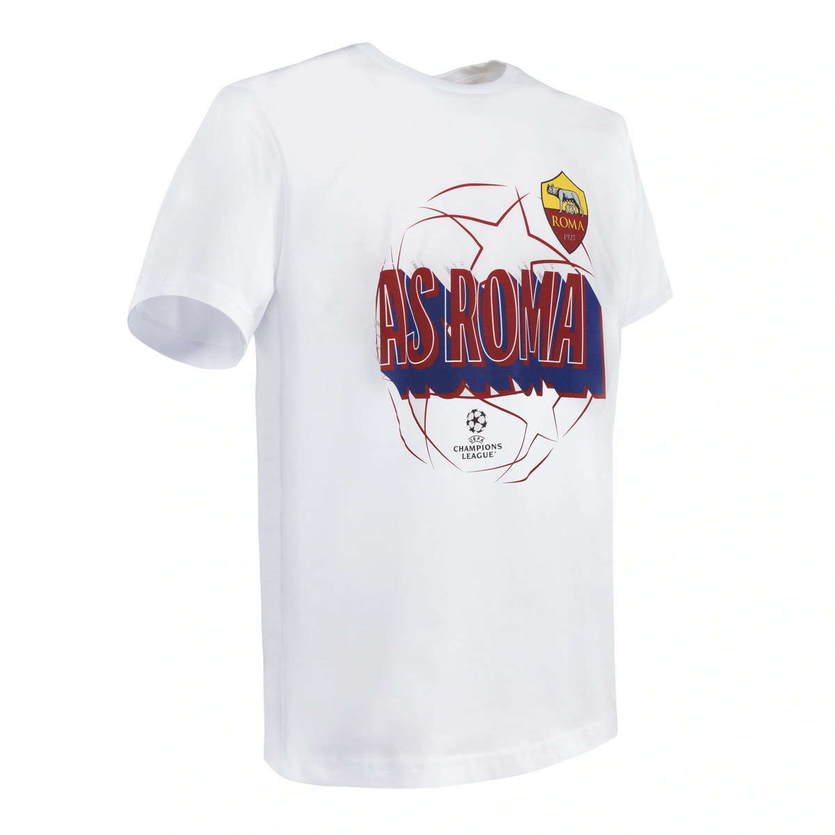 T-shirt AS Roma con logo Champions League