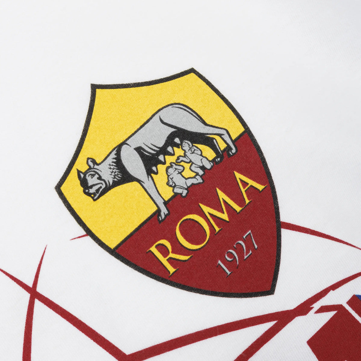 T-shirt AS Roma con logo Champions League