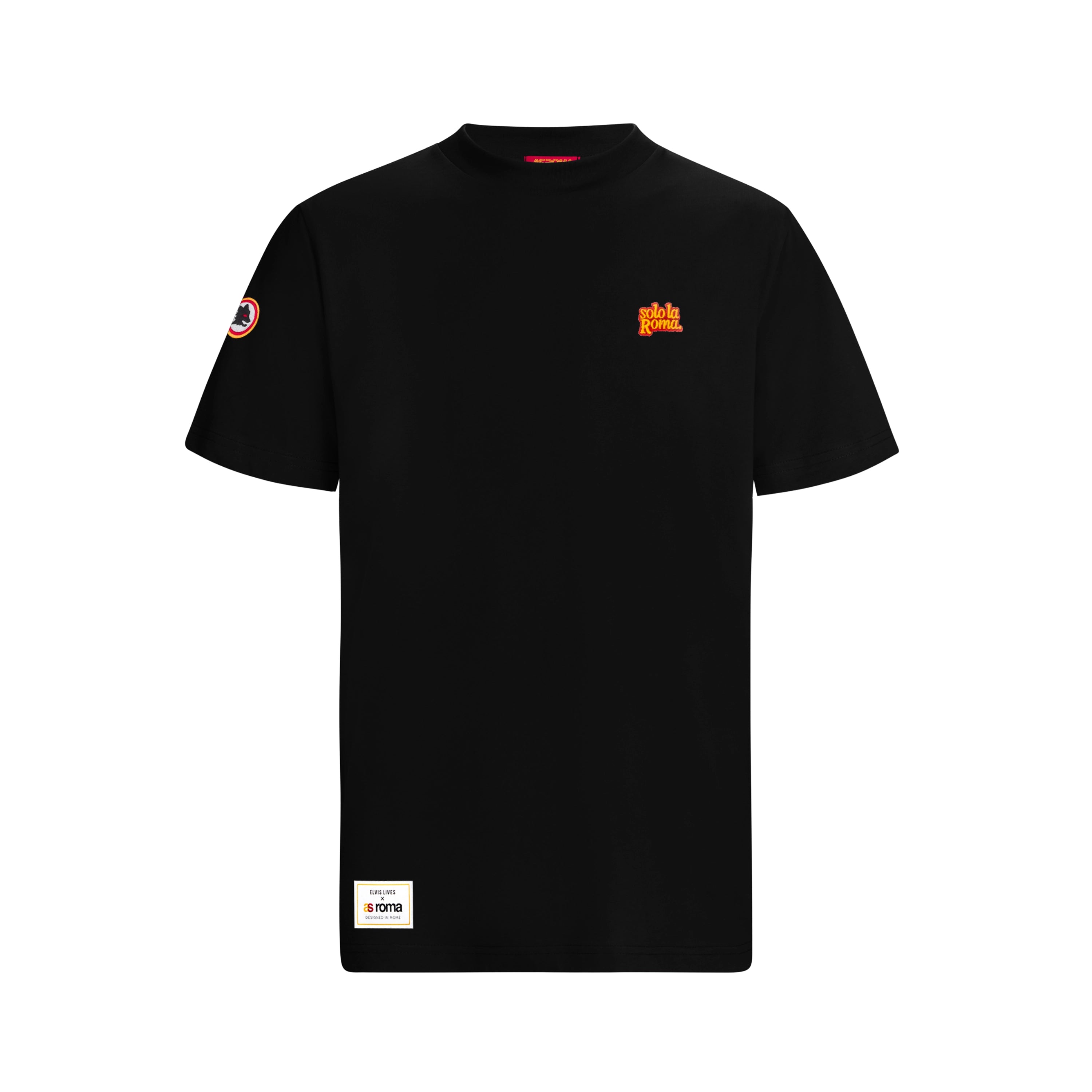 T-shirt “Elvis Lives” x AS Roma, Nero