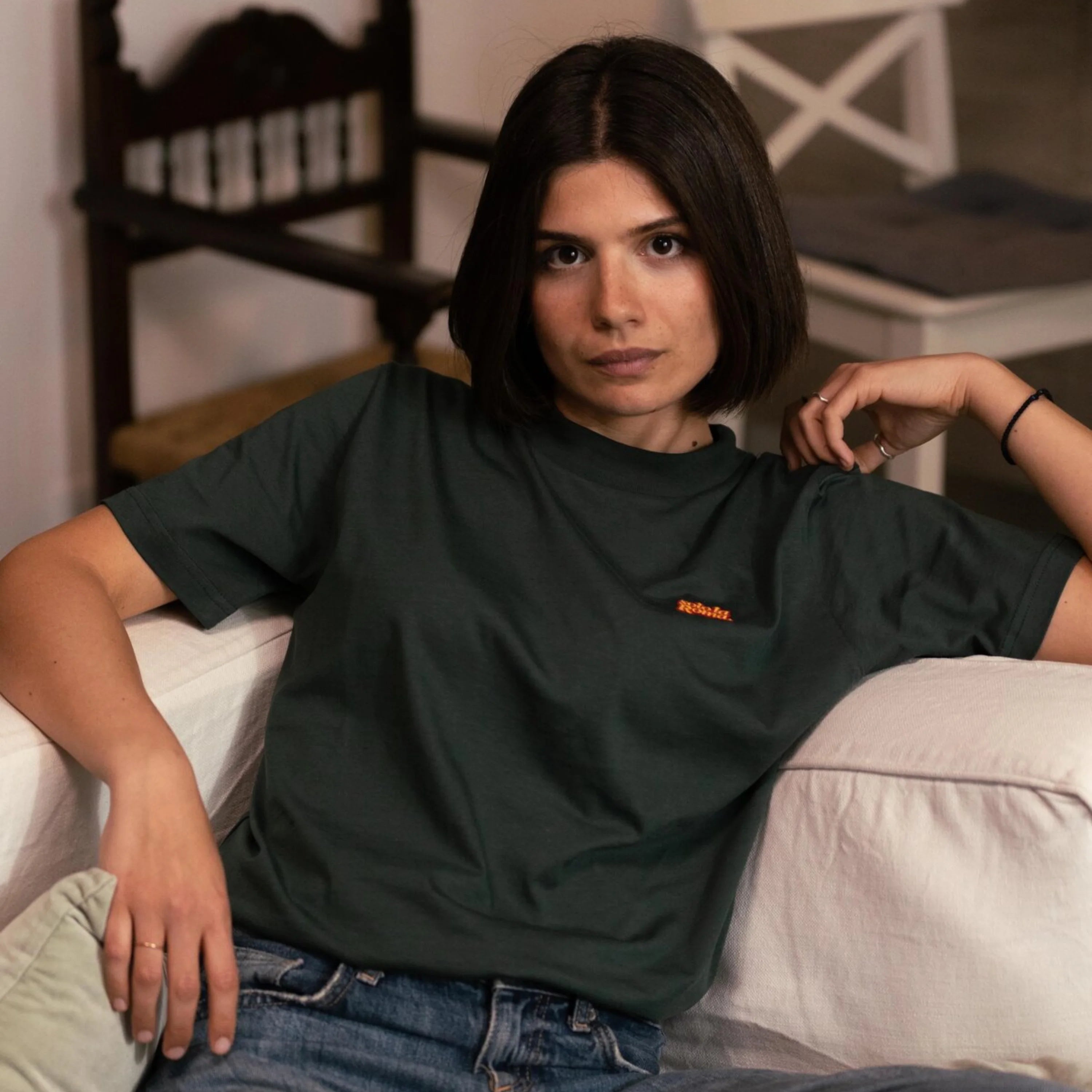 T-shirt Lupetto Elvis Lives x AS Roma, Verde
