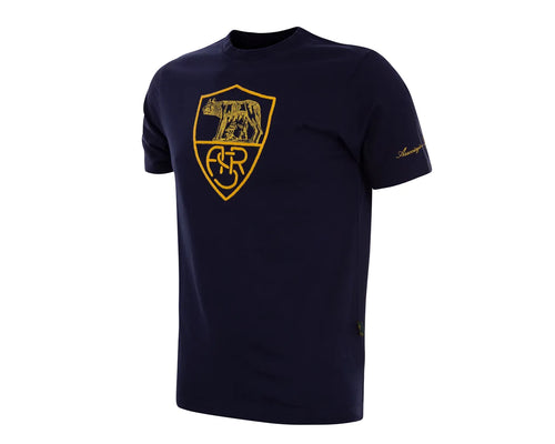 T-shirt Heritage AS Roma, Adulto, Blu