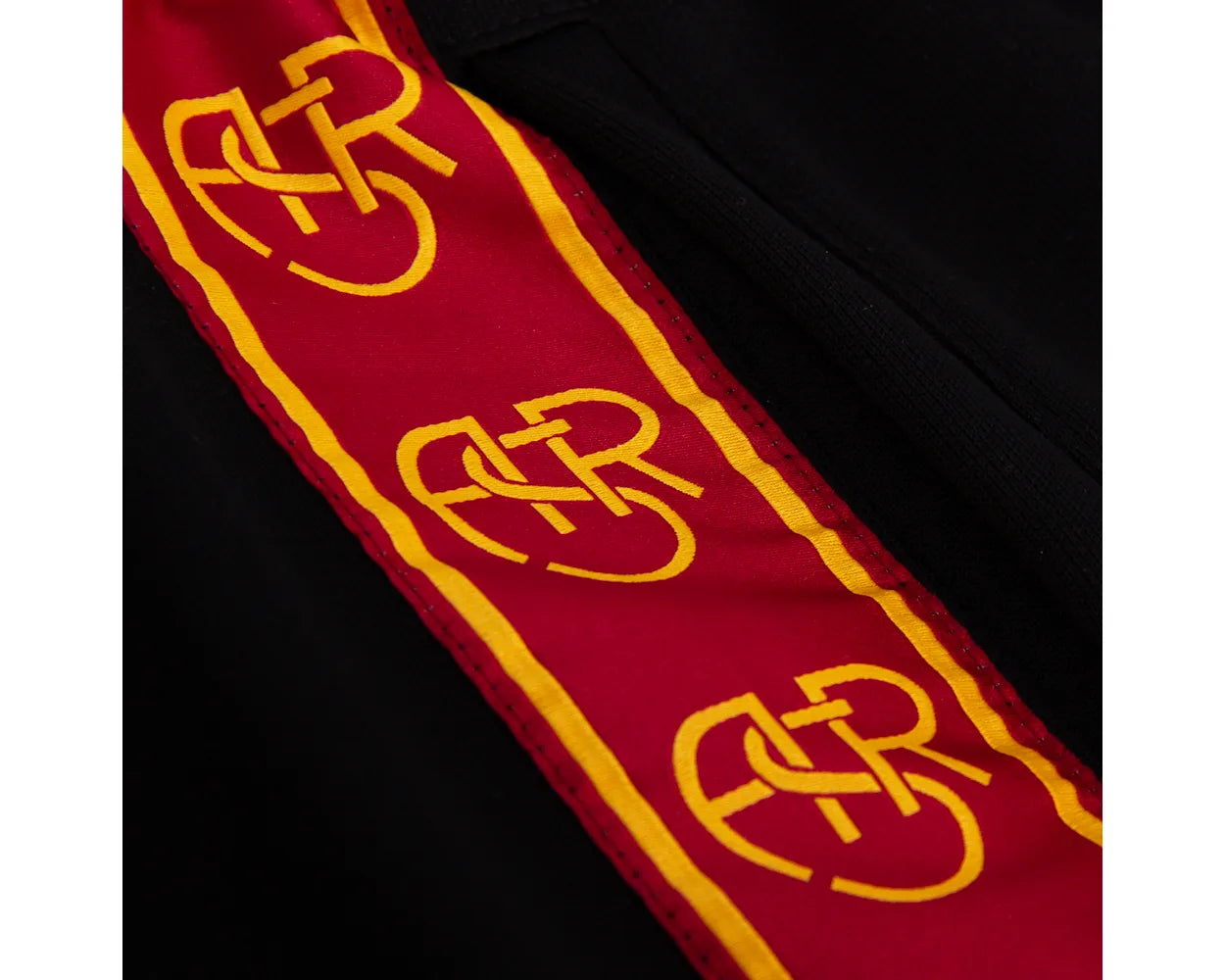 AS Roma Retro Sports Pants, Adult, Black