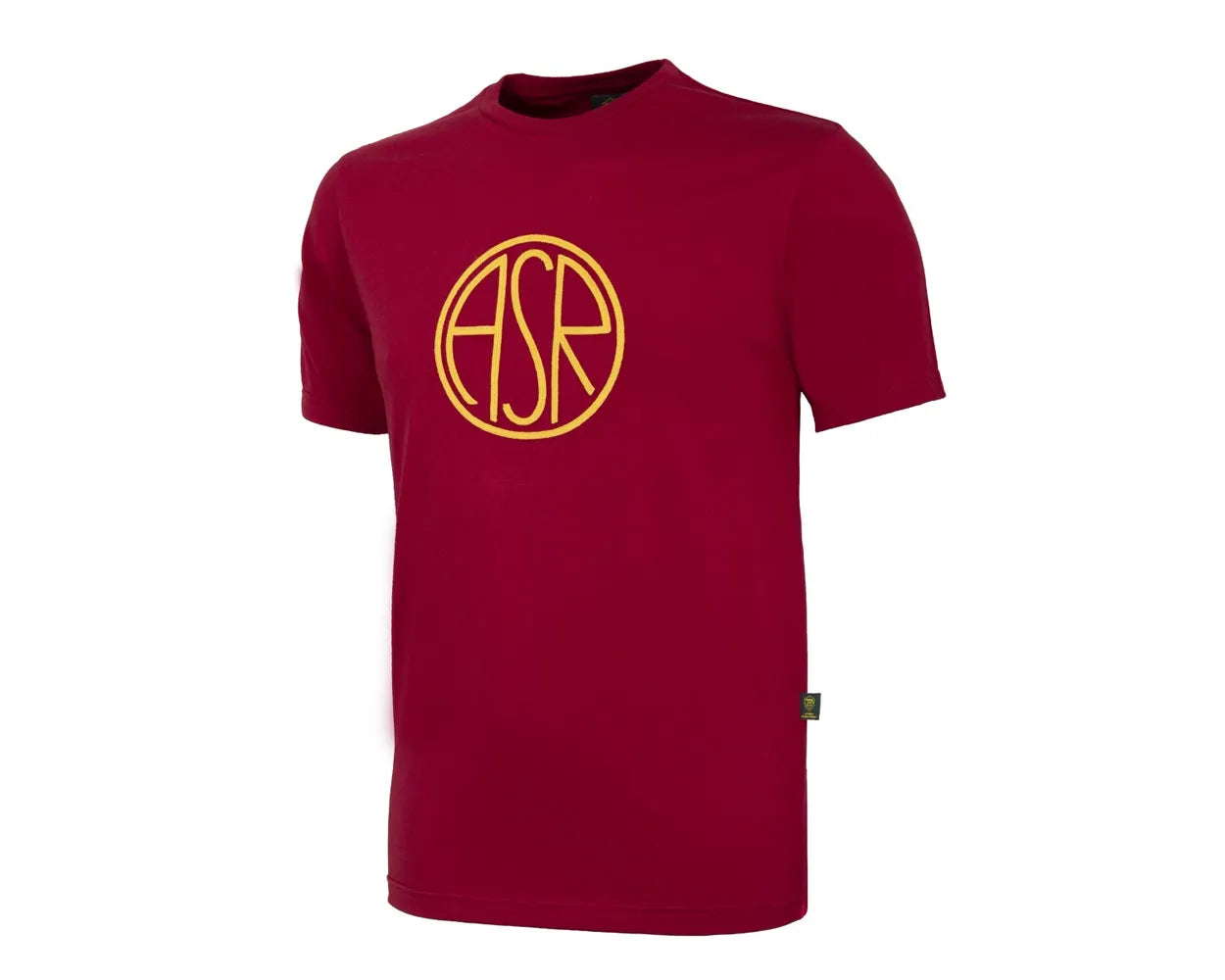 T-shirt Heritage Logo AS Roma, Adulto, Rosso