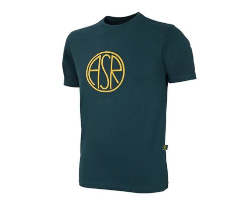 T-shirt Heritage Logo AS Roma, Adulto, Verde