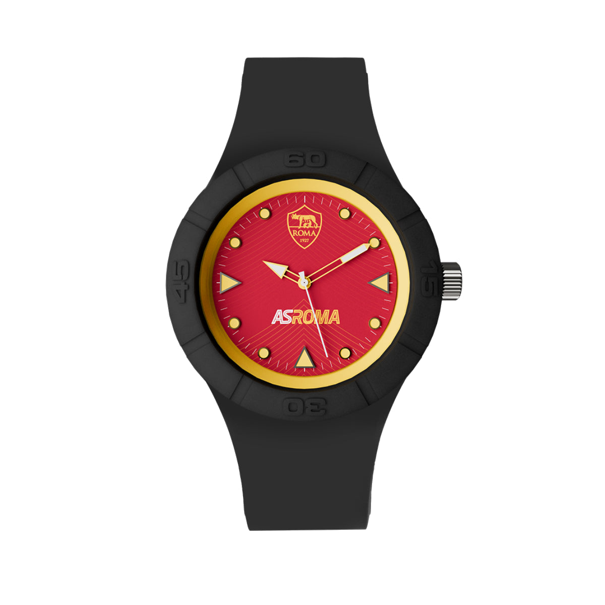 Orologio AS Roma New "Deep Five", 37mm, nero
