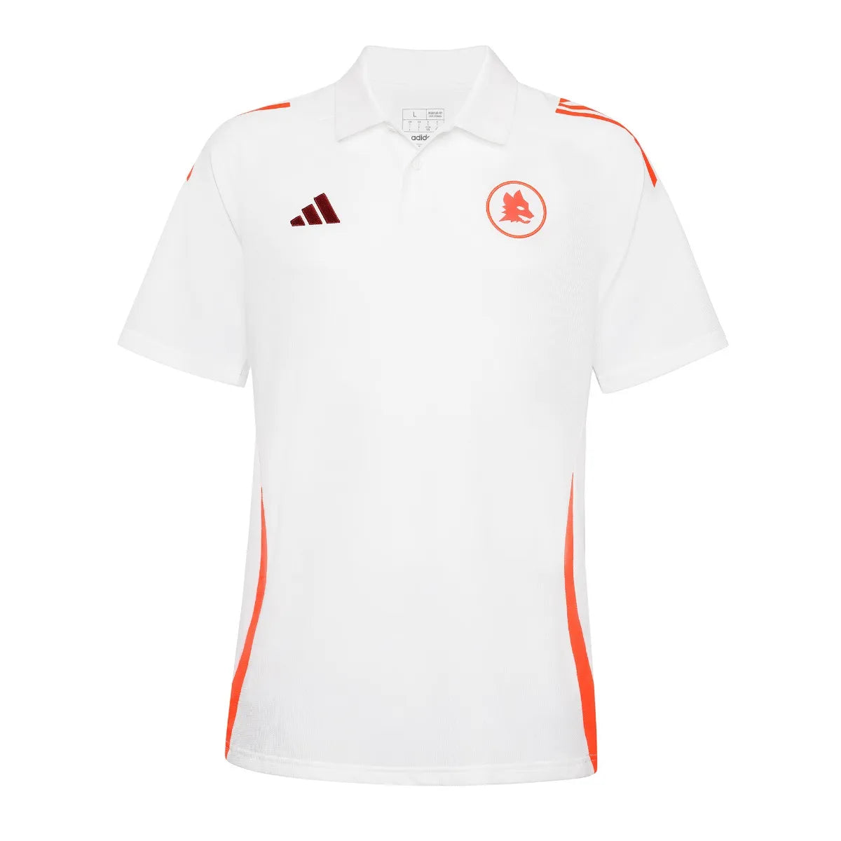 Polo AS Roma, Uomo, Bianca 2024/25