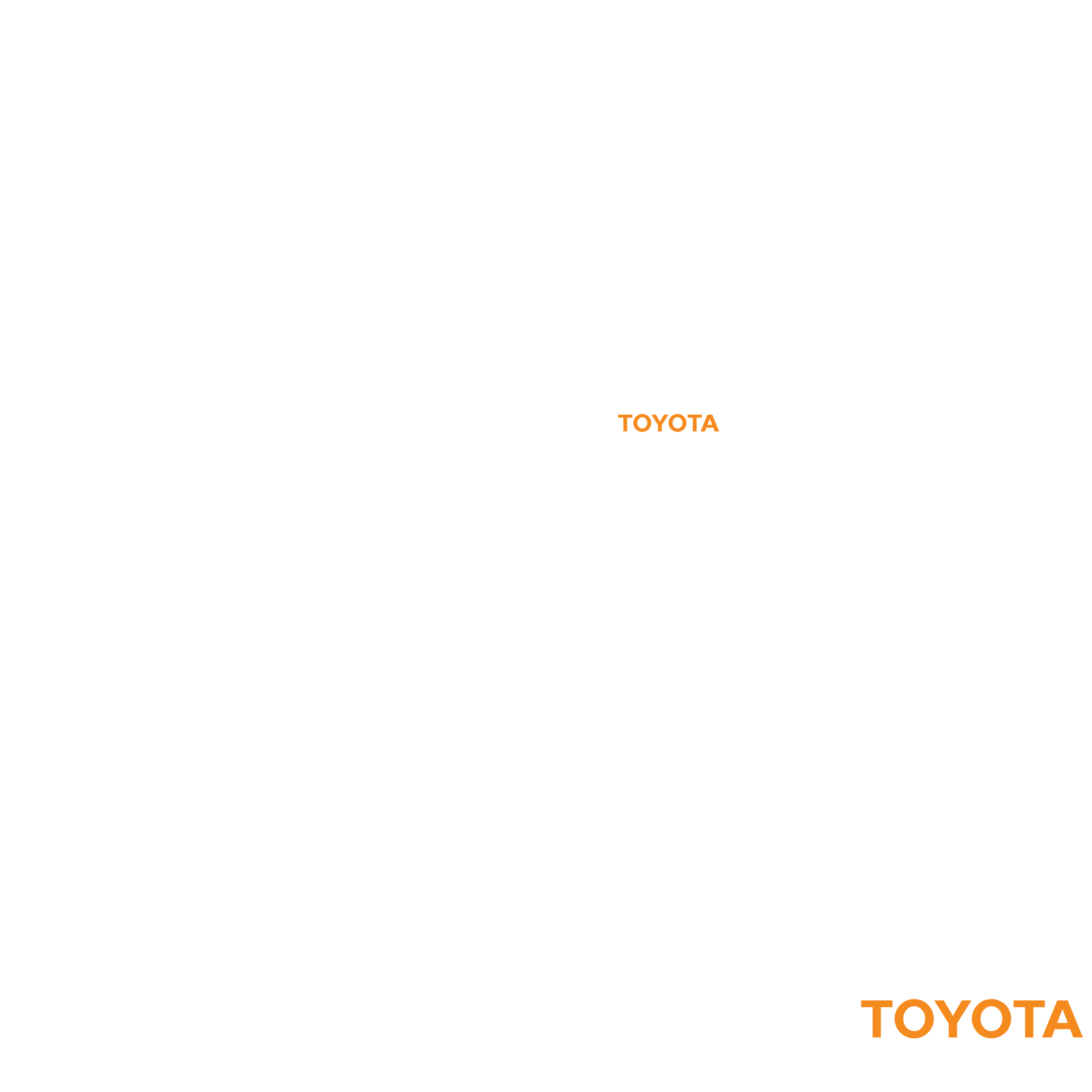 Toyota Arancione - 10cm - 25/26