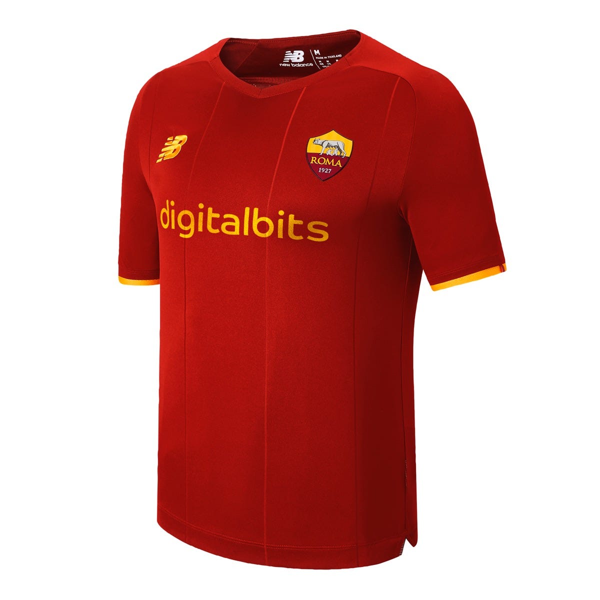 AS Roma Home Jersey Shirt Men 2021 22 with free Face Mask