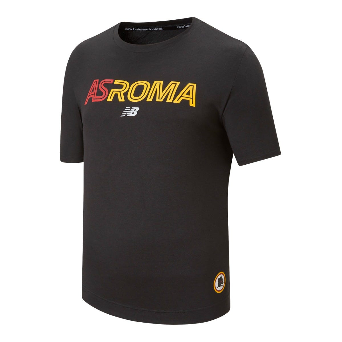 AS Roma Men's T shirts Soccer Team Short Sleeve Top Round Neck 